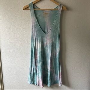 Show Me Your Mumu Mellow Tie Dye V Neck Dress